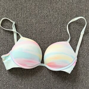 Light Pastel Rainbow push-up Bra - Women Intimates & Sleepwear